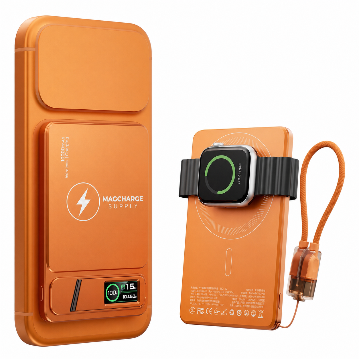 Magcharger Magnetic Power Bank 10000mAh - Copper